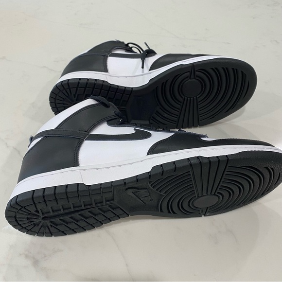 Nike Dunk Hi retro Pandas sz 10 DS - Picture 6 of 16